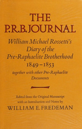 Cover of The P.R.B. journal