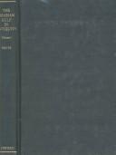 Cover of The Arabian Gulf in Antiquity: Volume I