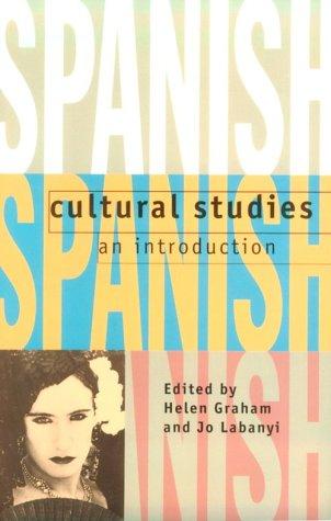 Cover of Spanish cultural studies