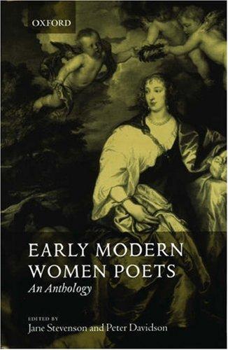 Cover of Early modern women poets (1520-1700)