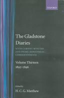 Cover of The Gladstone diaries