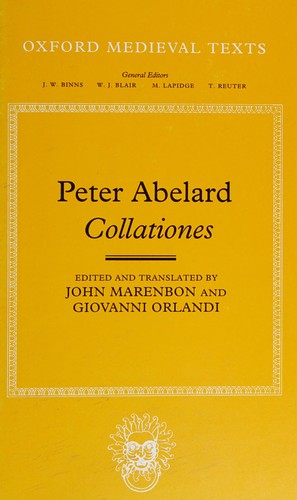 Cover of Peter Abelard, Collationes