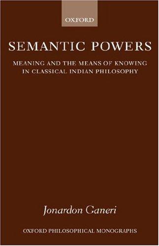 Cover of Semantic powers