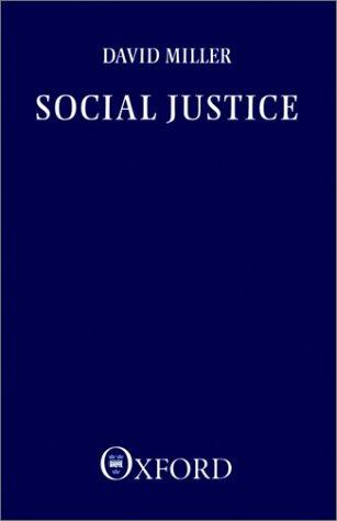 Cover of Social justice