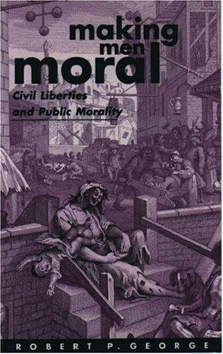 Cover of Making men moral