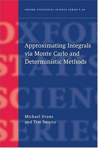 Cover of Approximating integrals via Monte Carlo and deterministic methods