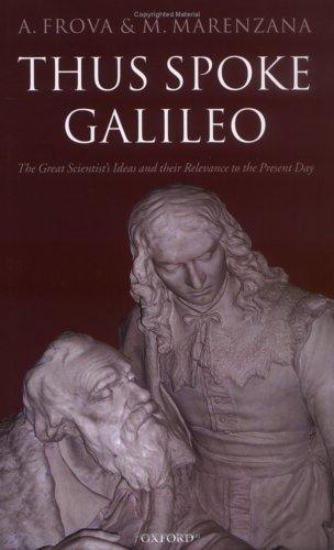 Cover of Thus spoke Galileo