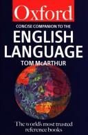 Cover of The Concise Oxford companion to the English language