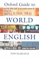 Cover of The Oxford Guide to World English