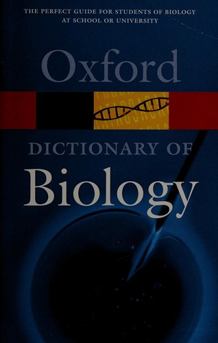 Cover of A dictionary of biology