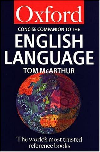 Cover of The Oxford companion to the English language