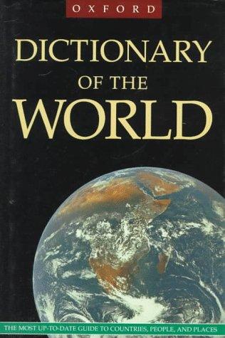 Cover of The Oxford Dictionary of the World