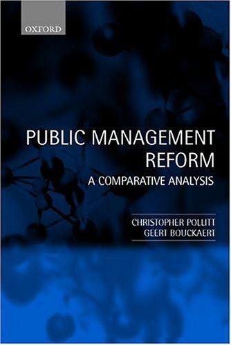 Cover of Public Management Reform