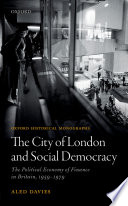 Cover of The City of London and Social Democracy