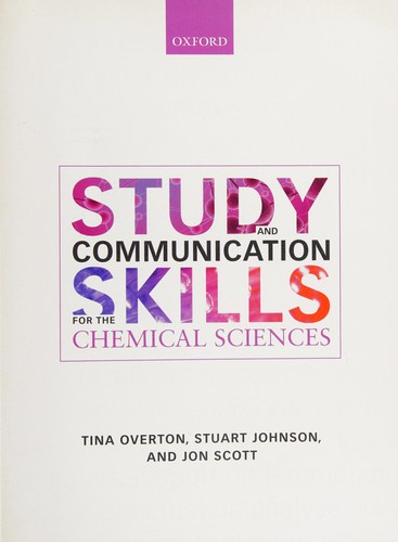 Cover of Study and communication skills for the chemical sciences