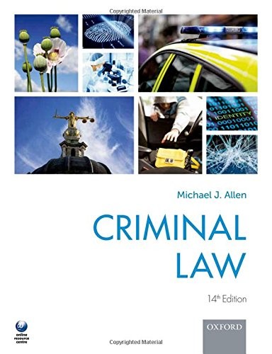 Cover of Criminal Law