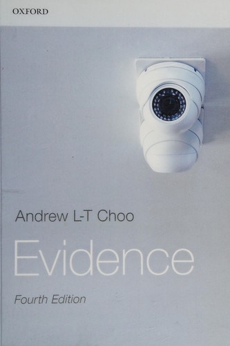 Cover of Evidence