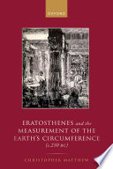 Cover of Eratosthenes and the Measurement of the Earth's Circumference