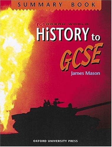 Cover of Modern World History to GCSE