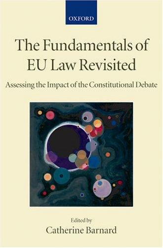Cover of The fundamentals of EU law revisited