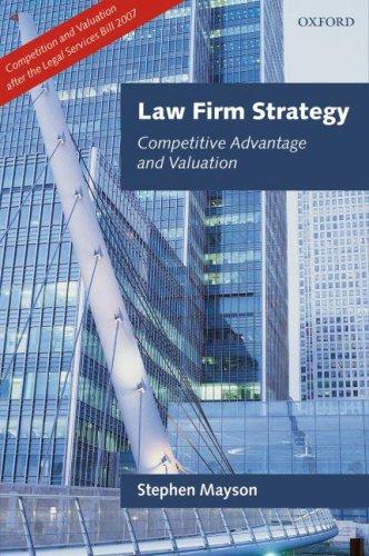 Cover of Law Firm Strategy