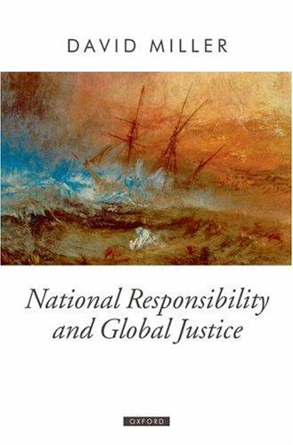 Cover of National responsibility and global justice