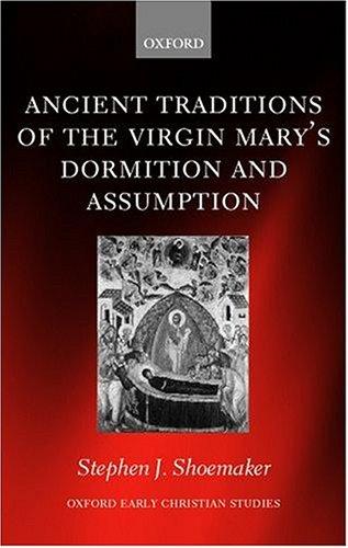 Cover of Ancient traditions of the Virgin Mary's dormition and assumption