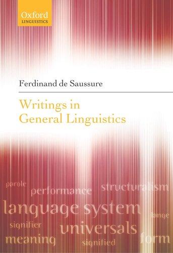 Cover of Writings in General Linguistics