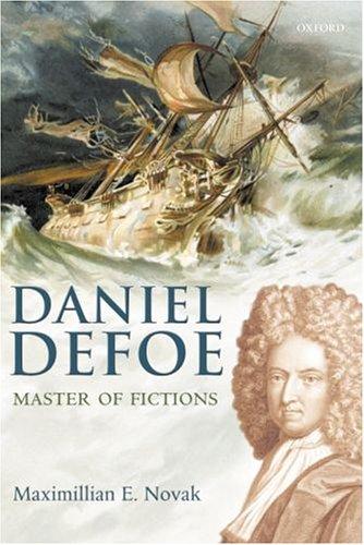 Cover of Daniel Defoe : Master of Fictions