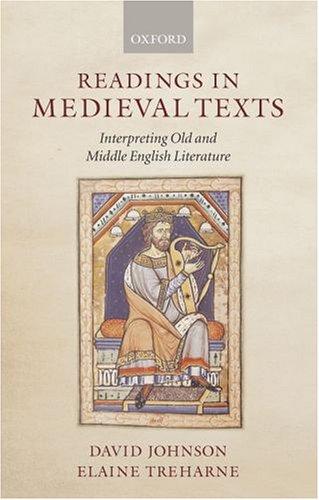 Cover of Readings in medieval texts