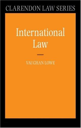 Cover of International Law (Clarendon Law)