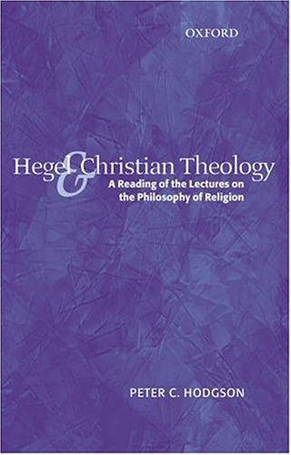 Cover of Hegel and Christian theology