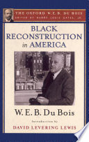 Cover of Black Reconstruction in America