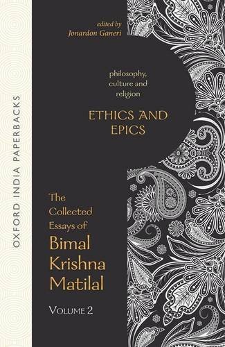 Cover of Ethics and epics