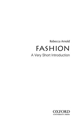 Cover of Fashion
