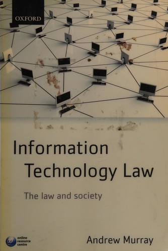 Cover of Information technology law