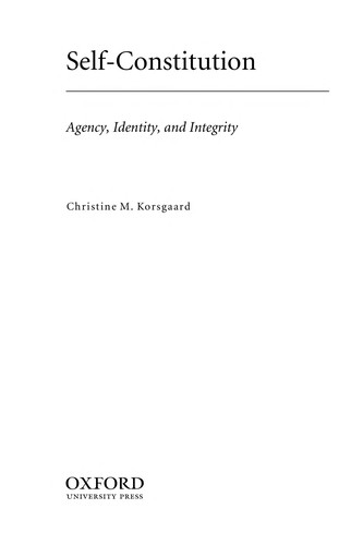 Cover of Self-constitution
