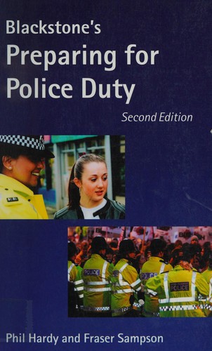 Cover of Blackstone's preparing for police duty