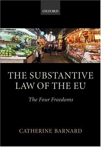 Cover of The substantive law of the EU