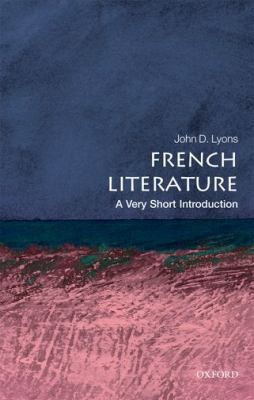 Cover of French Literature A Very Short Introduction