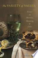 Cover of The Variety of Values