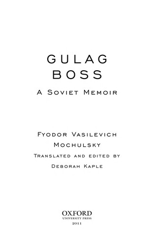 Cover of Gulag boss