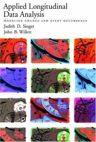 Cover of Applied Longitudinal Data Analysis