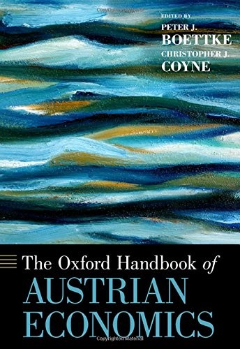 Cover of The Oxford Handbook of Austrian Economics