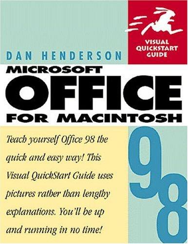Cover of Microsoft Office 98 for Macintosh
