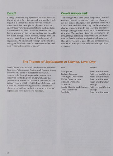 Cover of Explorations in Science. Level One