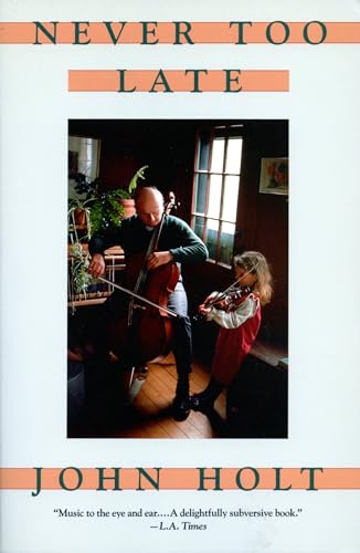 Cover of Never Too Late: My Musical Life Story