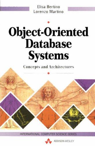 Cover of Object-oriented database systems