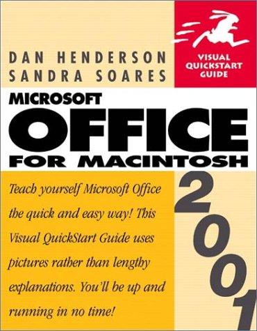 Cover of Microsoft Office 2001 for Macintosh