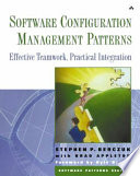 Cover of Software Configuration Management Patterns